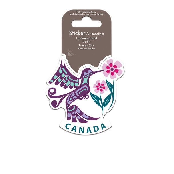 Native Northwest Sticker - Hummingbird