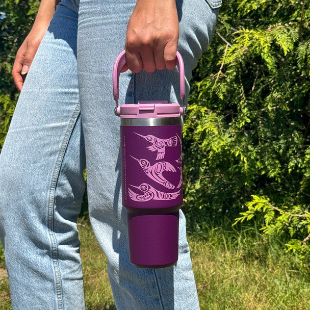 Native Northwest Hummingbirds Easy-Carry Insulated Tumbler