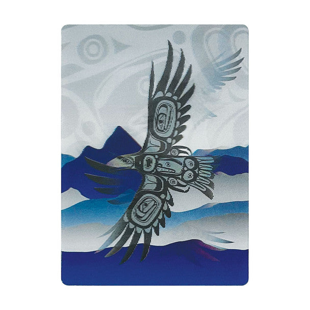 Native Northwest Soaring Eagle 3D Lenticular Magnet