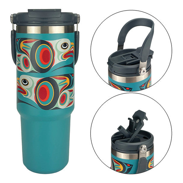 Native Northwest Eagle Easy-Carry Insulated Tumbler