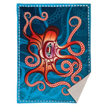 Native Northwest Premium Fleece Blanket - Octopus (Nuu)