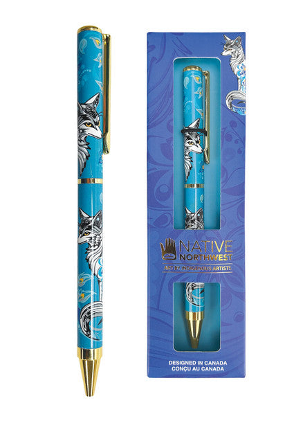 Native Northwest  Foxy Premium Ballpoint Pen