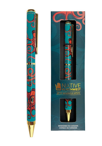 Native Northwest Octopus (Nuu) Premium Ballpoint Pen