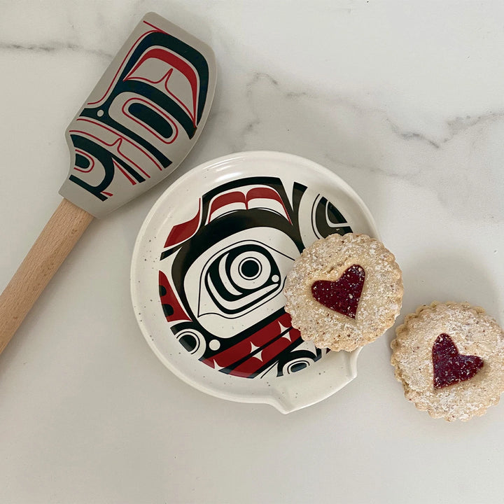 Native Northwest Matriarch Bear Spoon Rest