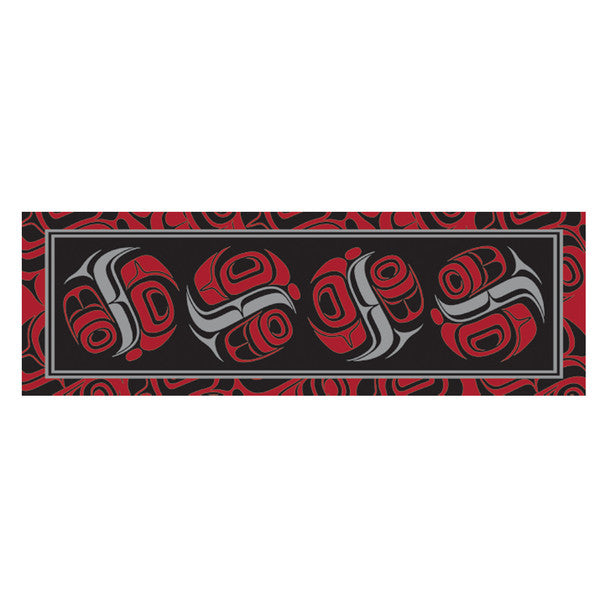 Native Northwest Whale Eco Scarf