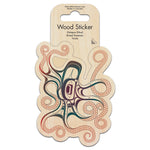 Native Northwest Octopus (Nuu) Wood Sticker