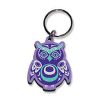 Native Northwest Owl Keychain