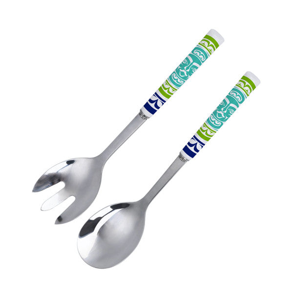 Native Northwest Stainless Steel Salad Servers