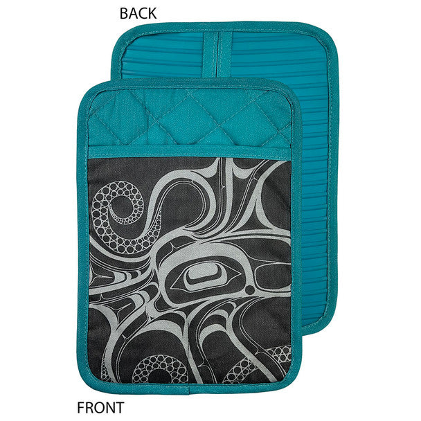 Native Northwest Octopus (Nuu) Silicone Potholder