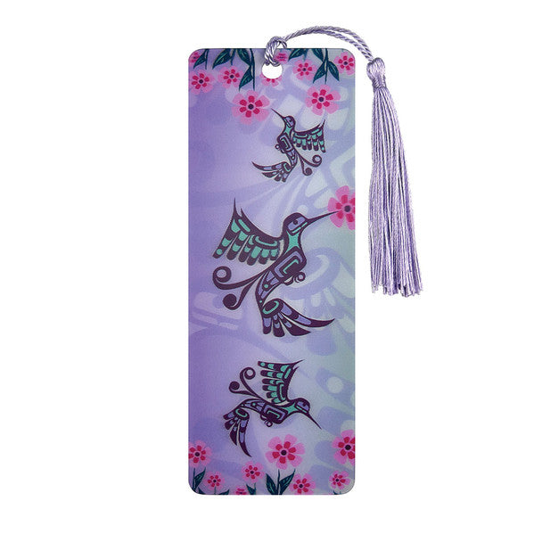 Native Northwest 3D Hummingbird Lenticular Bookmark