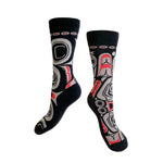 Native Northwest Art Socks - Matriarch Bear