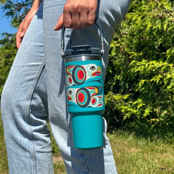Native Northwest Eagle Easy-Carry Insulated Tumbler