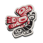 Native Northwest 3D Thunderbird and Orca Magnet