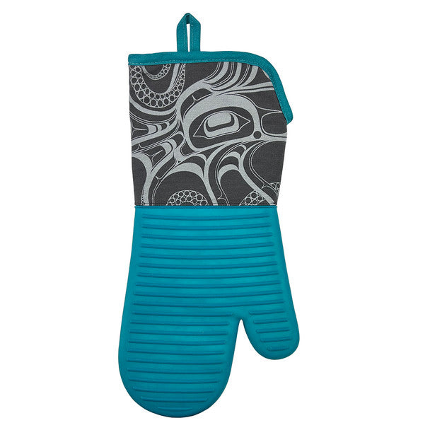 Native Northwest Octopus (Nuu) Silicone Oven Mitt