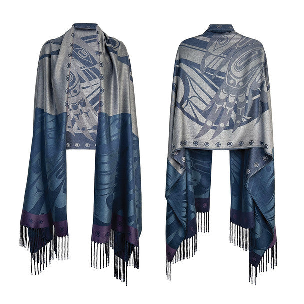 Native Northwest Raven Moon Shawl