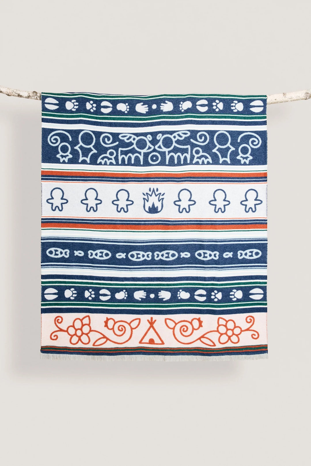 MINI TIPI Mother Earth Reversible Blanket
