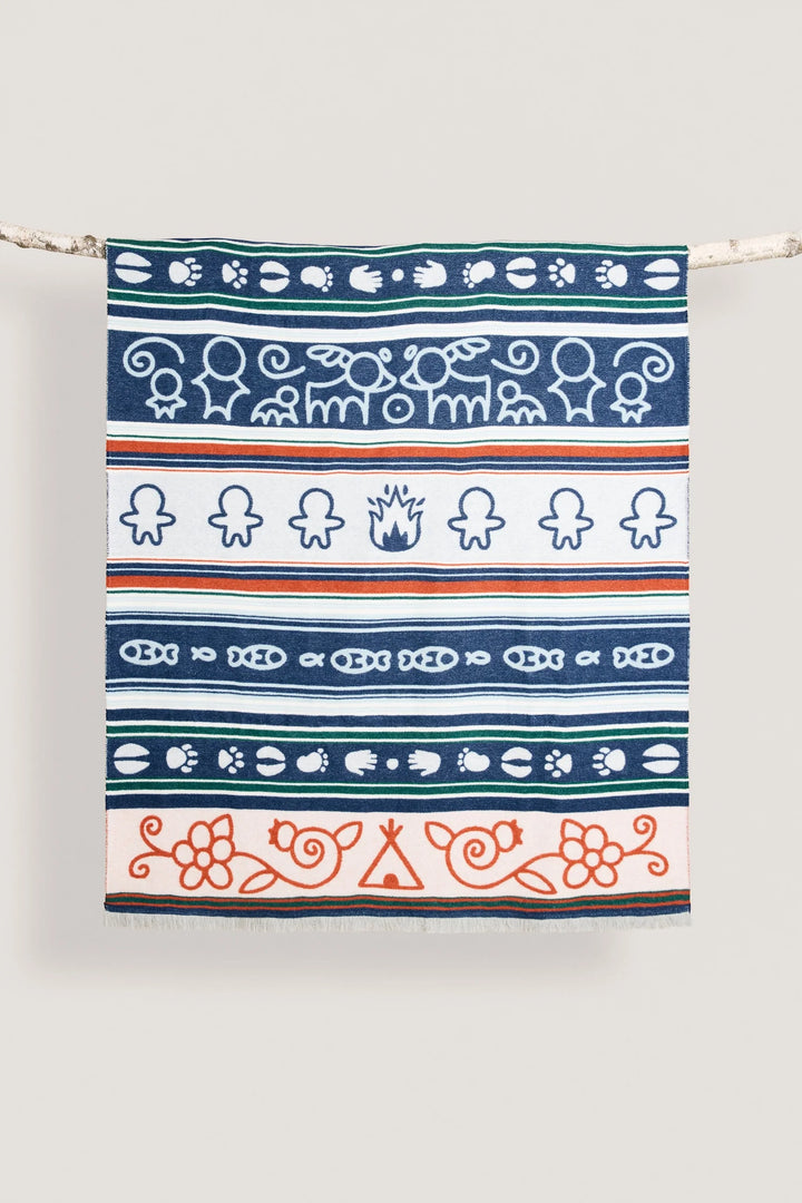 MINI TIPI Mother Earth Reversible Blanket