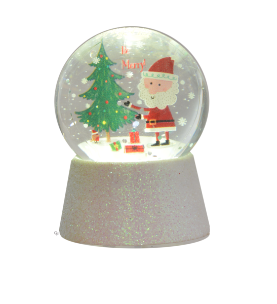 GANZ Mini Santa Snowman Snowglobes