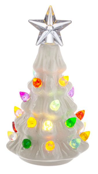 GANZ LED Light Up Holiday Tree Mini Shimmers