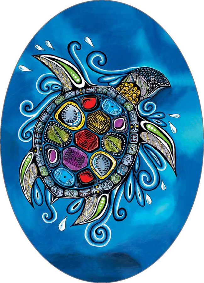 CAP Turtle - Mikinaak Magnet