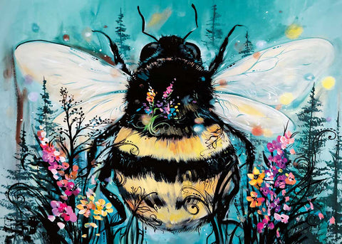CAP Bumble Bee Art Card
