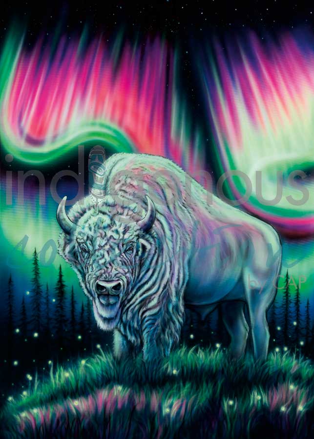 CAP Sky Dance - Legend Framed Art Print