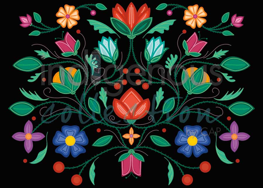 CAP Petals of Ancestry Framed Art Print