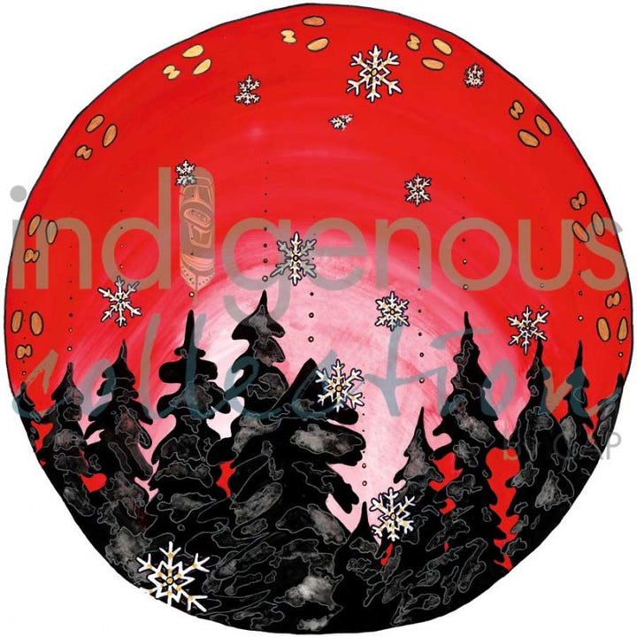 CAP Moon 12 December Framed Art Print