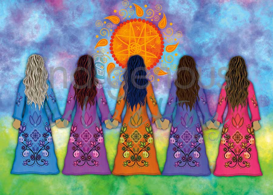 CAP Sisterhood Framed Art Print