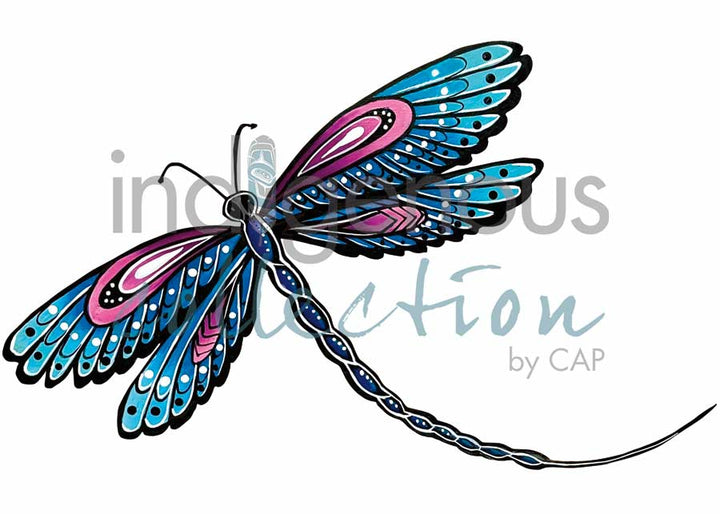 CAP Dragonfly Drift Framed Art Print