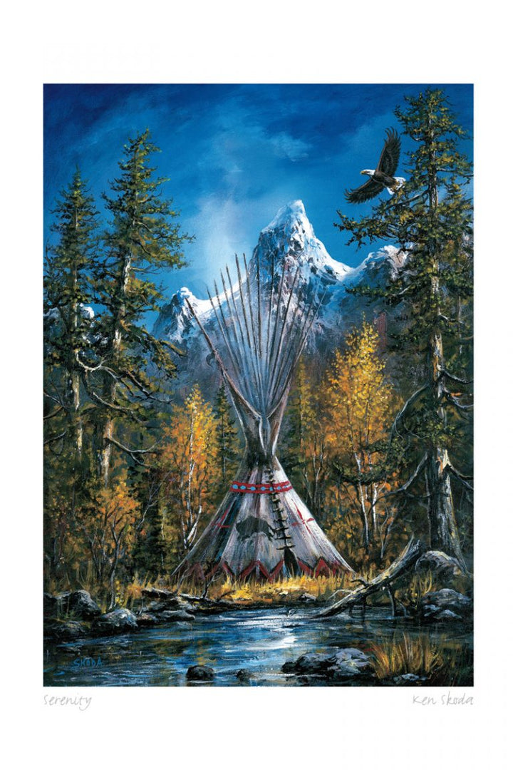 CAP Serenity Framed Art Print
