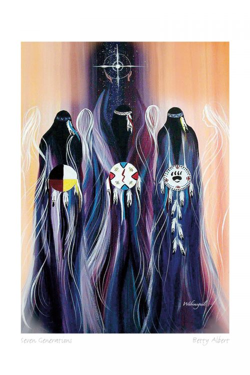 CAP Seven Generations Framed Art Print