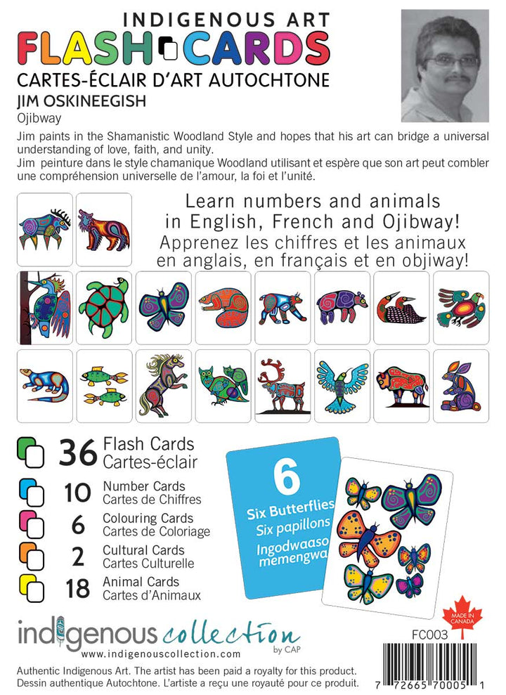 CAP Jim Oskineegish Flash Cards