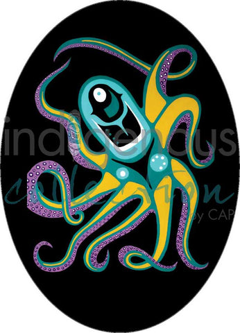 CAP Moonlight Octopus Sticker