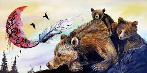 CAP Mother Bear I Art Card