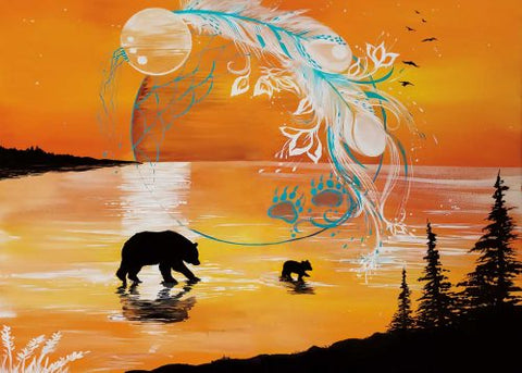CAP Mother Bear II Art Card