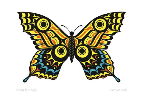 CAP Haida Butterfly Framed Art Print