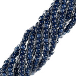 11/0 Czech Seed Beads #01006 Colour Lined Navy Blue 18 grams