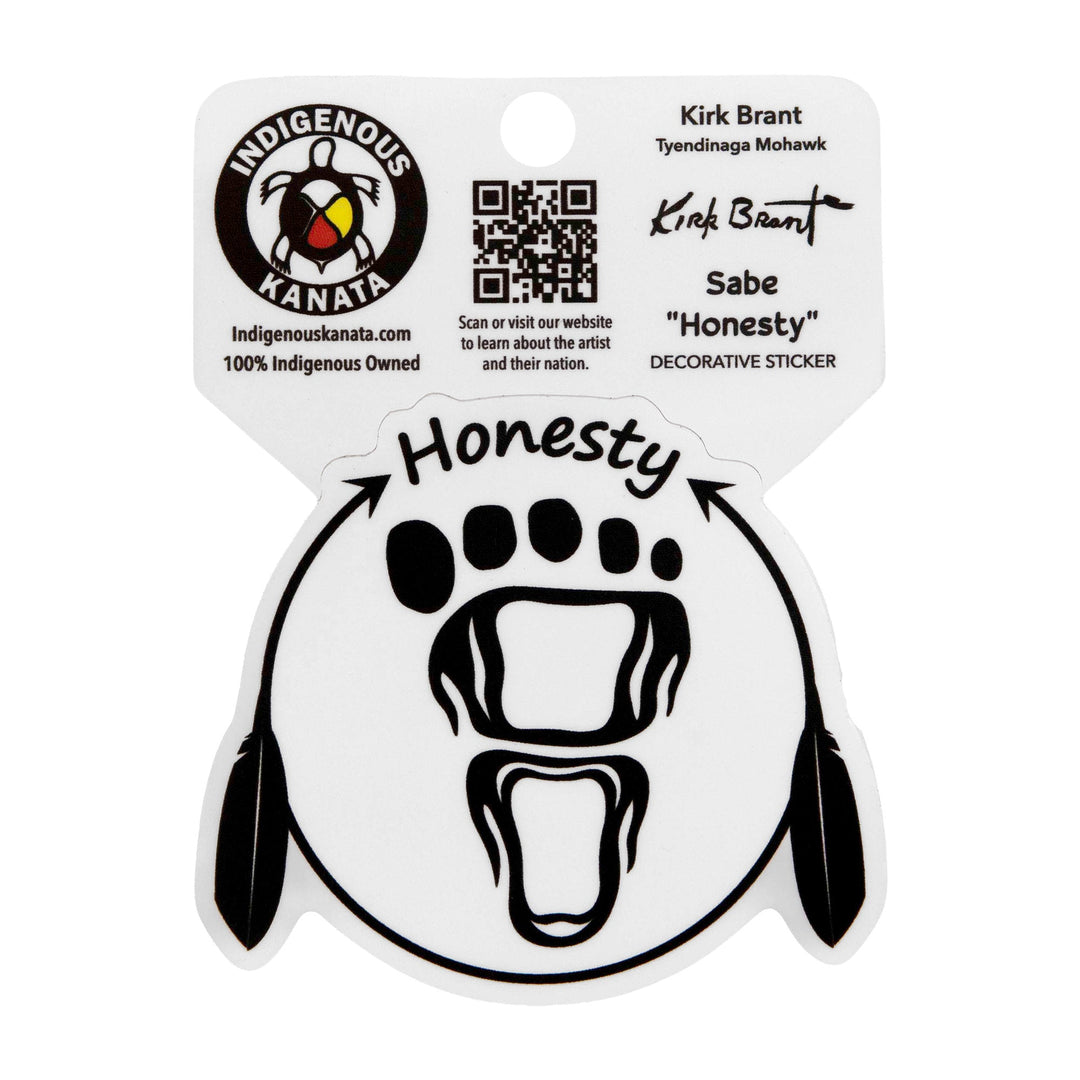 Indigenous Kanata Honesty Sabe Sticker