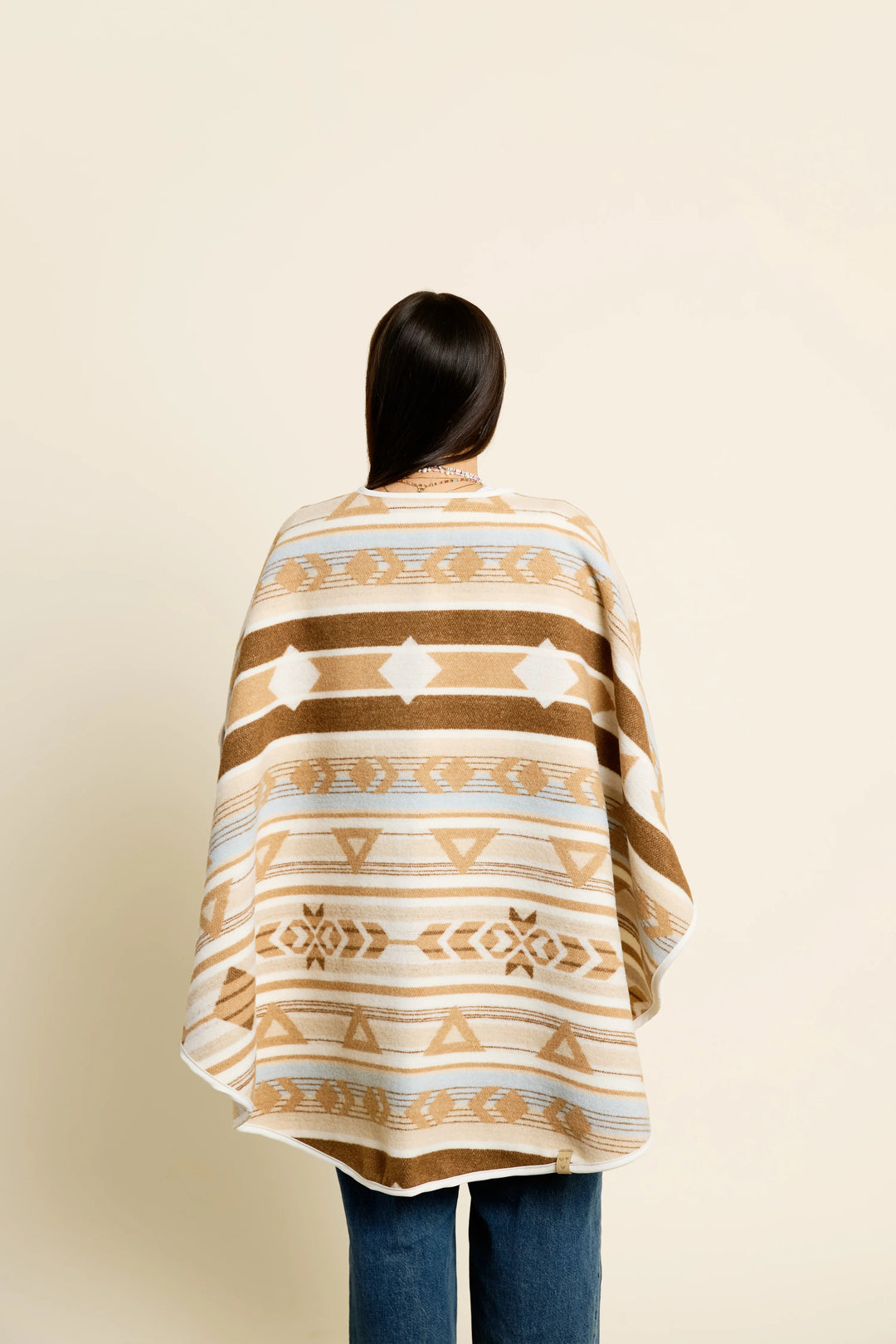 MINI TIPI Sand Reversible Eco-Friendly Shawl