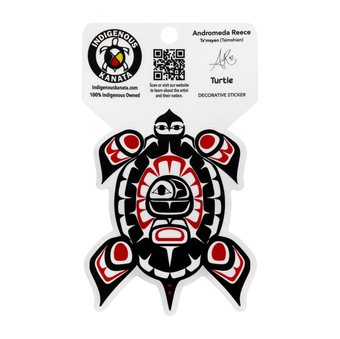 Indigenous Kanata Turtle Sticker