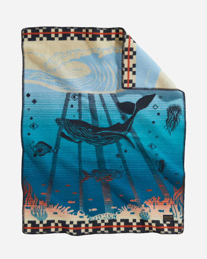 Pendleton Tide School Crib Blanket
