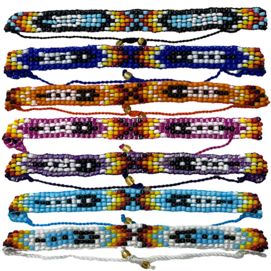 Four D Beaded Friendship Bracelets