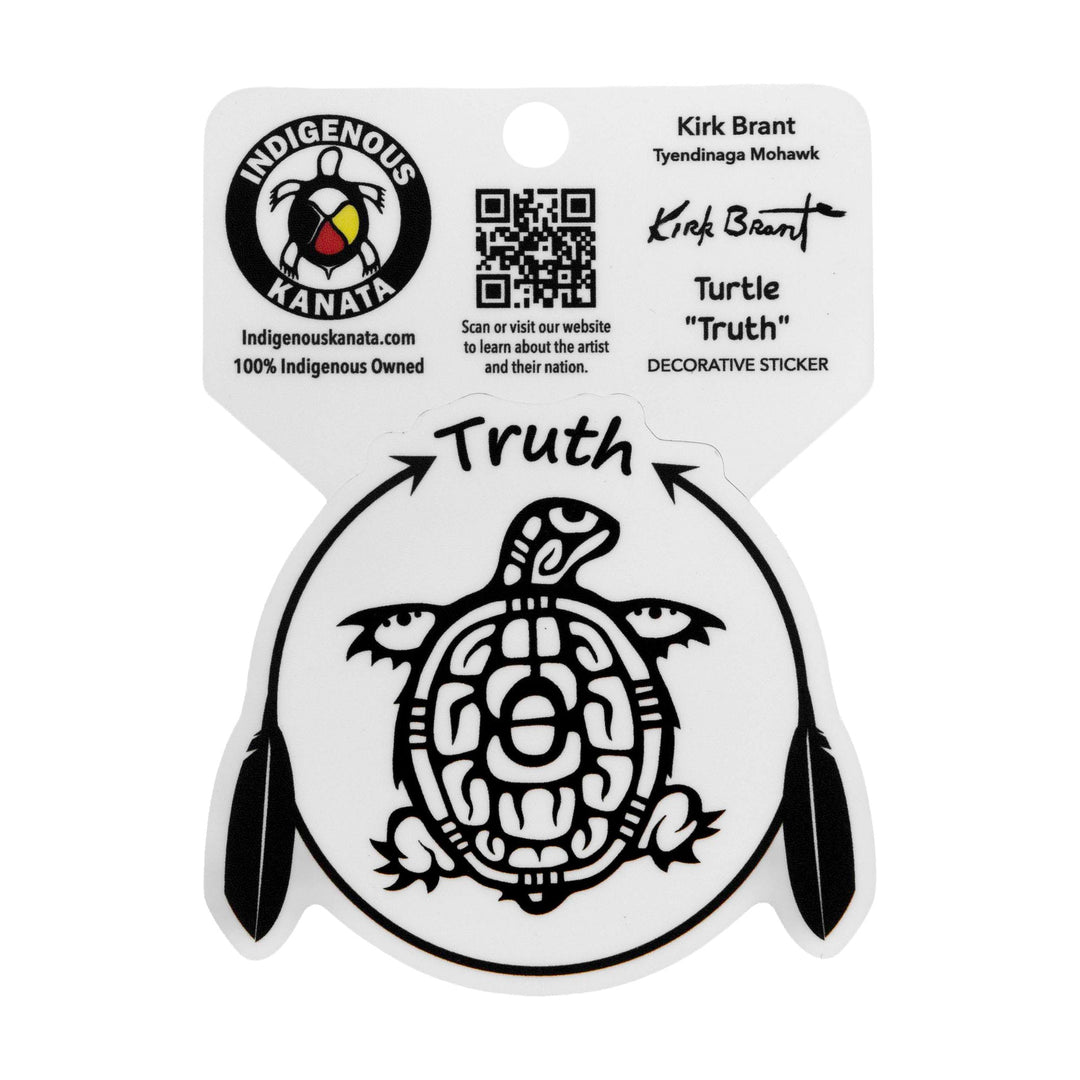 Indigenous Kanata Truth Turtle Sticker