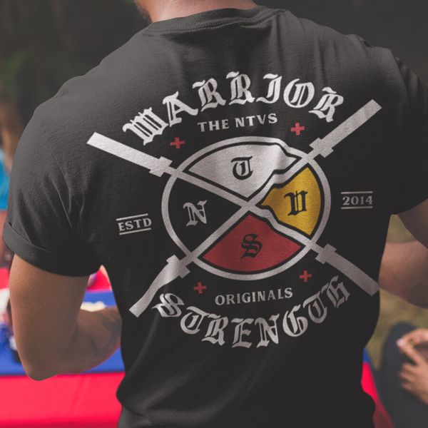 The NTVS Warrior Strength Tee- Black