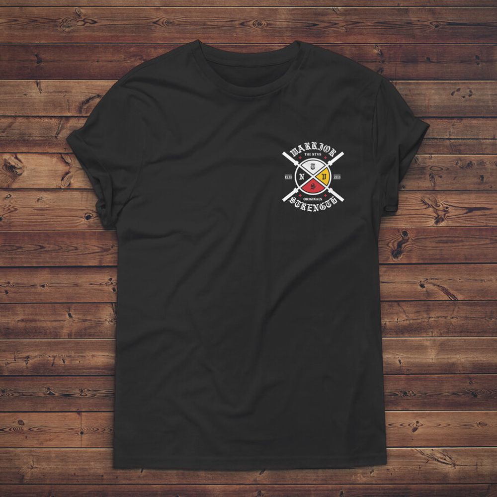 The NTVS Warrior Strength Tee- Black