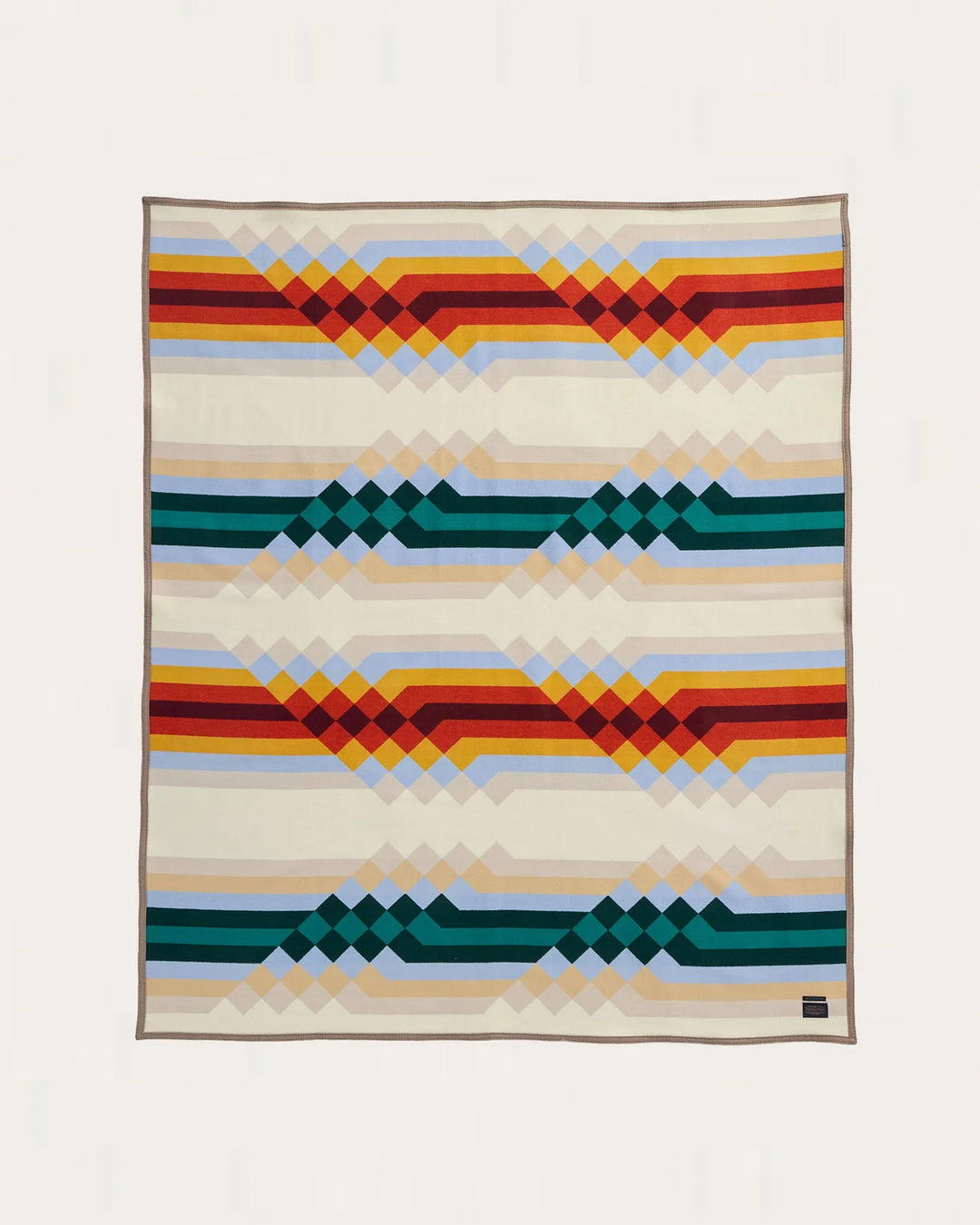 Pendleton Jacquard Unnapped Robe Middle Waters Blanket