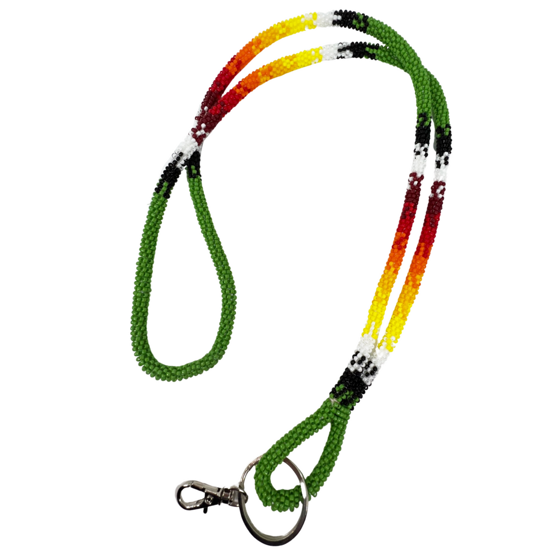 Four D Fire Pattern Neck Lanyards