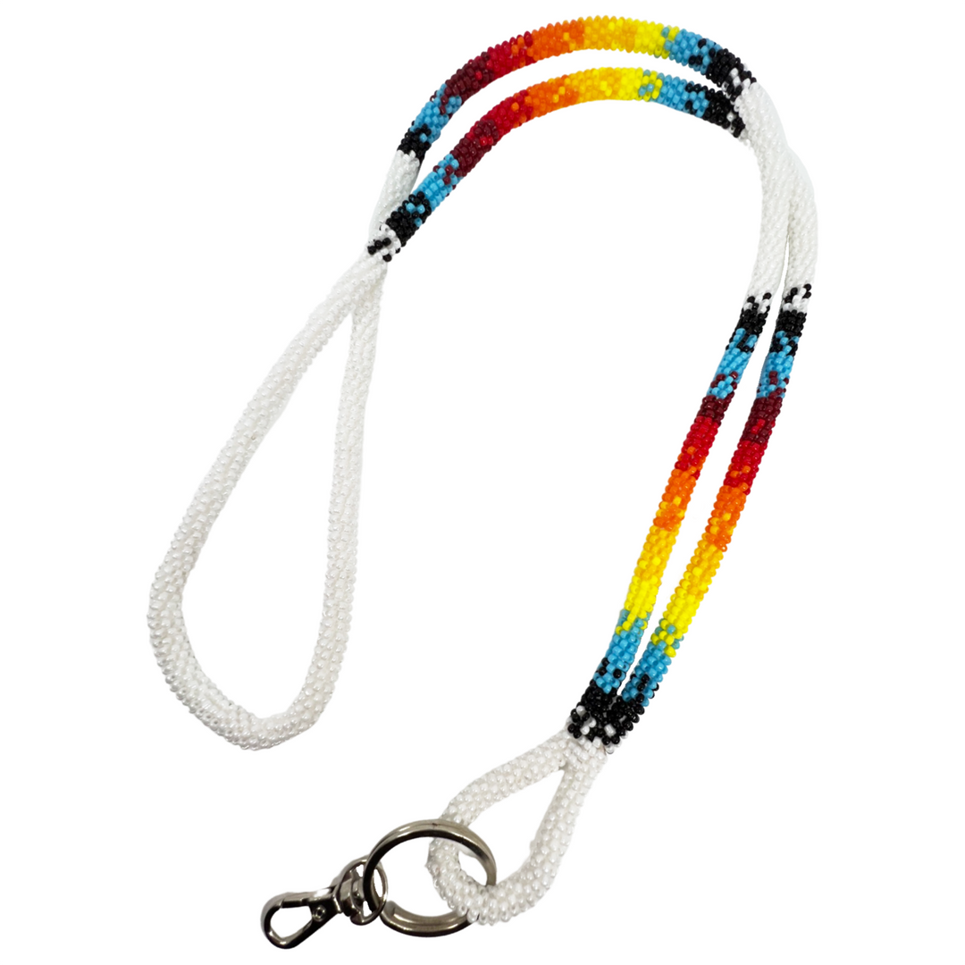 Four D Fire Pattern Neck Lanyards