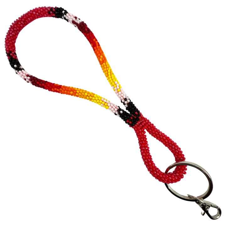 Four D Fire Pattern Wrist Lanyards